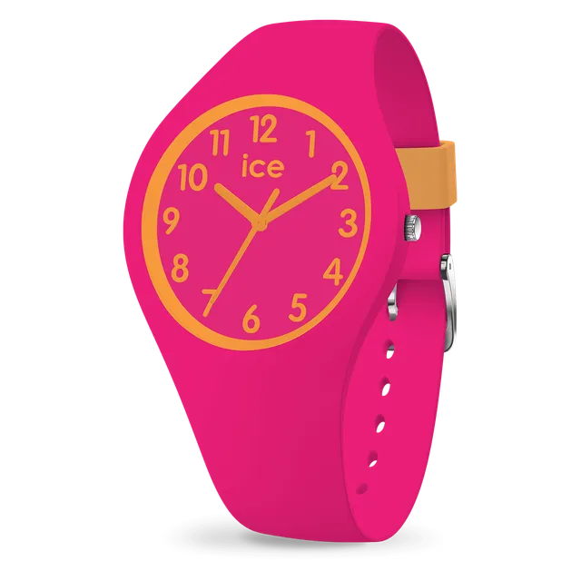 ice-watch-ice-ola-kids-montre-enfant-full-silicone-rose-fuchsia image 1