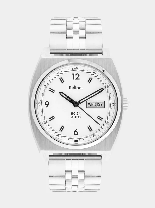 kelton-rc-24-automatique-blanche-montre-jubilee-acier image 1