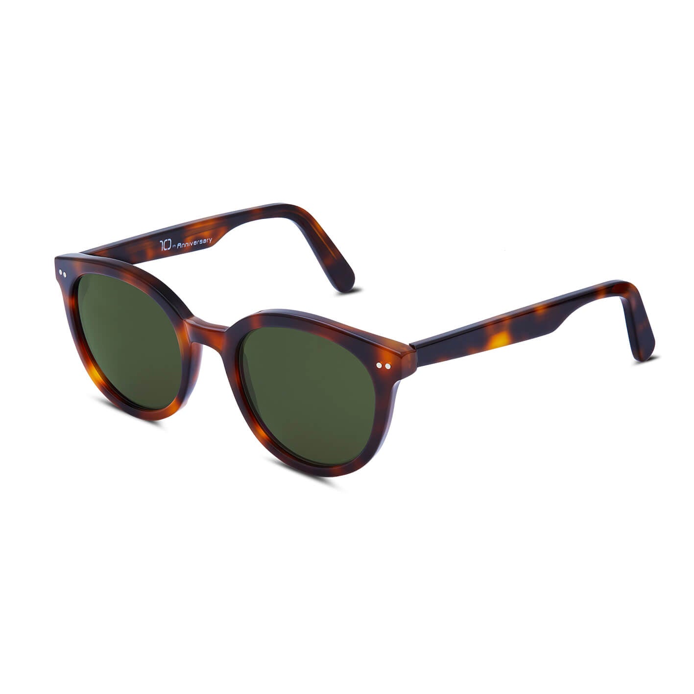 briston-lunettes-de-soleil-10-me-anniversaire-caille-tortue-verre-vert image 3
