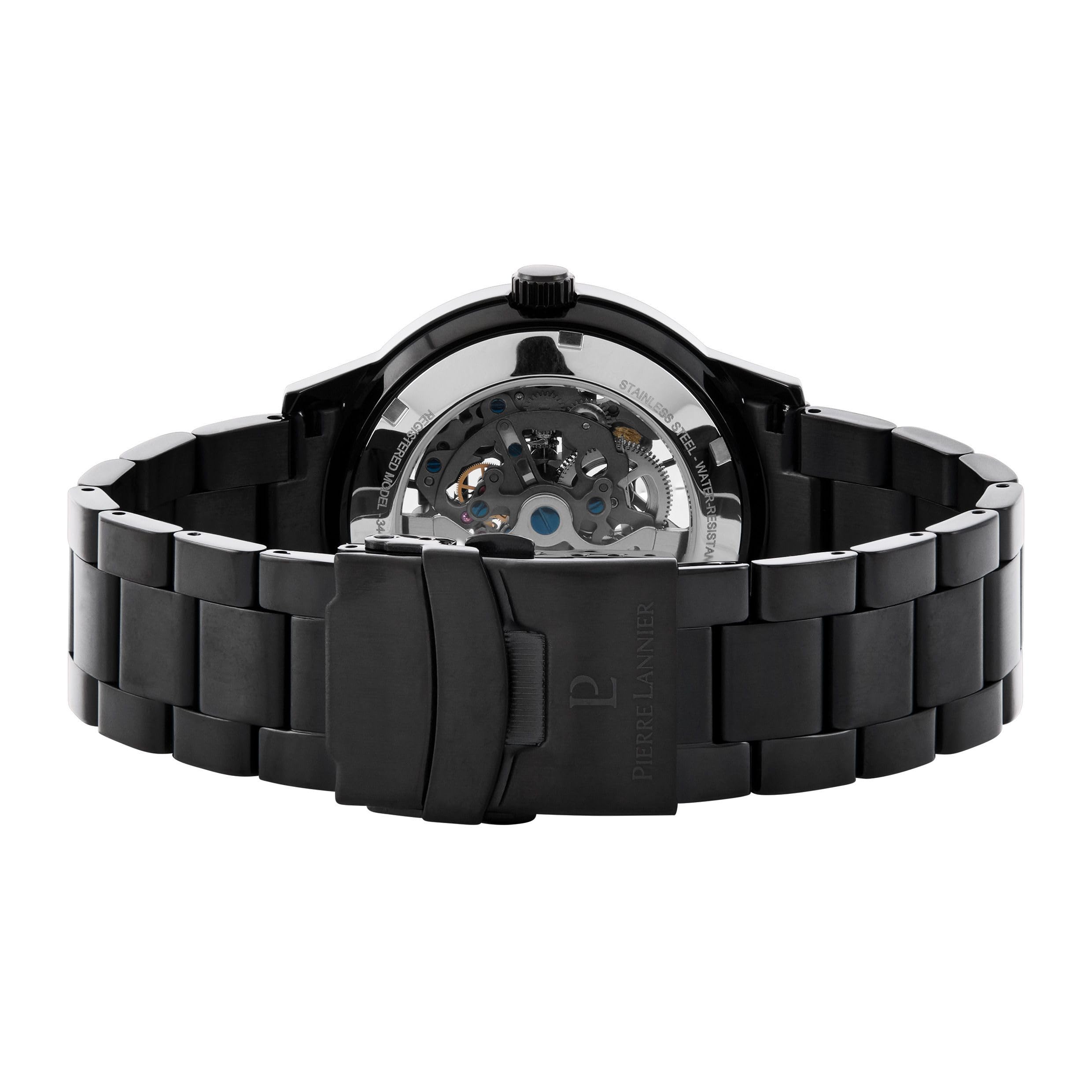 pierre-lannier-paddock-montre-automatique-43-mm-acier-inoxydable-5-atm-3 image 4
