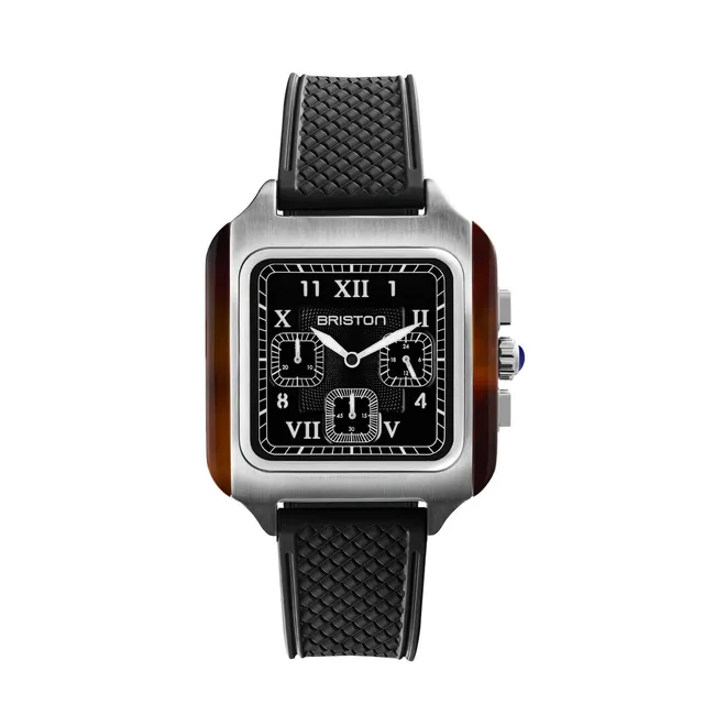 briston-streamliner-kennedy-chrono-noir-38-5-mm-quartz image 1
