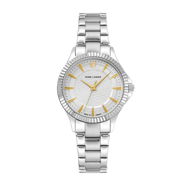 pierre-lannier-m-tropolitain-montre-quartz-33-mm-acier-inoxydable-5-atm image 1