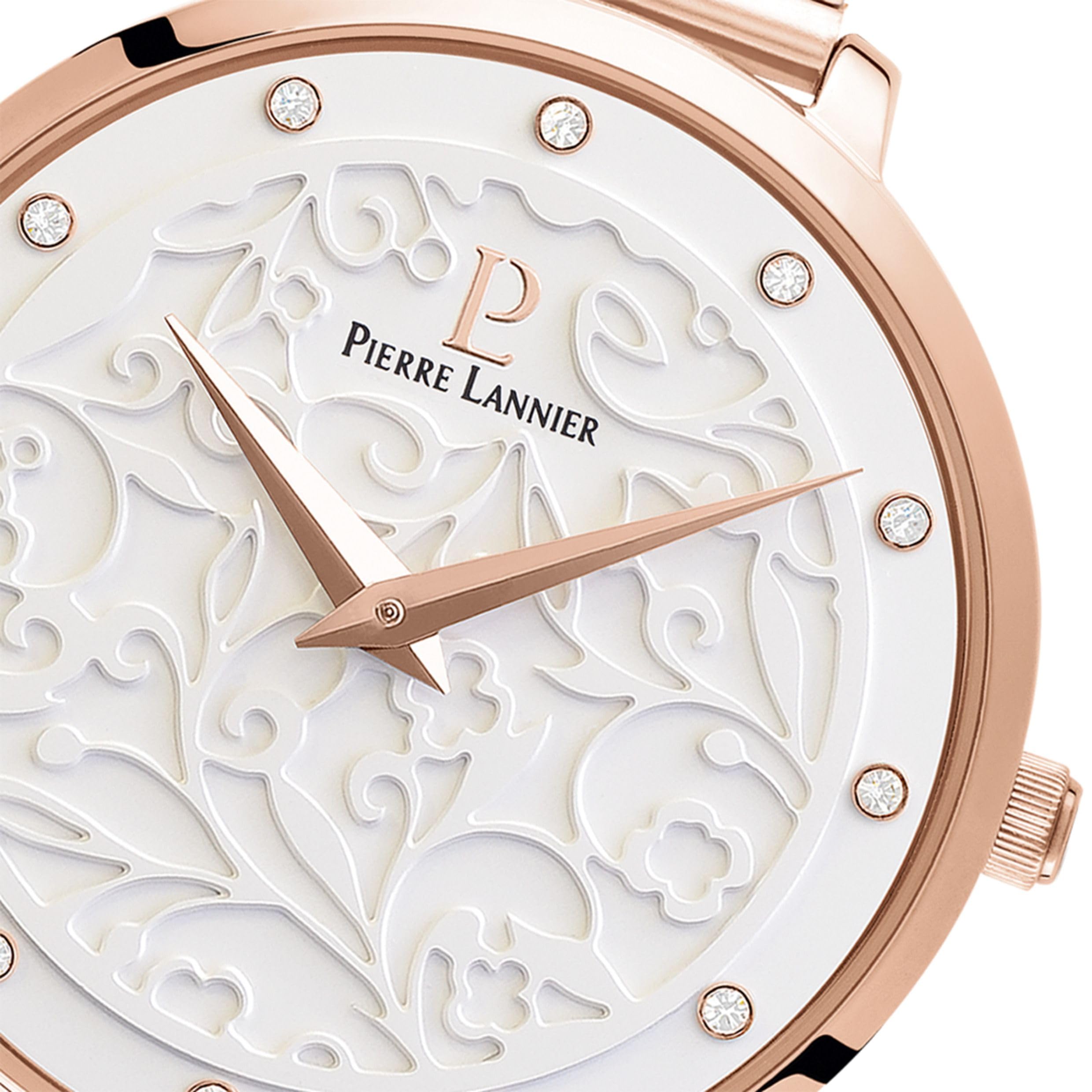 pierre-lannier-montre-femme-acier-rose-bo-tier-rond-33-mm image 7