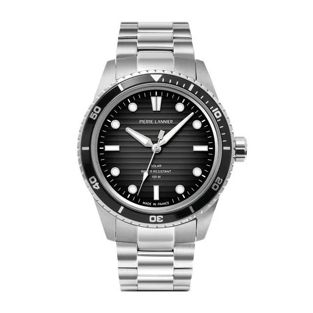 pierre-lannier-inti-montre-quartz-43-mm-acier-inoxydable-10-atm-2 image 1