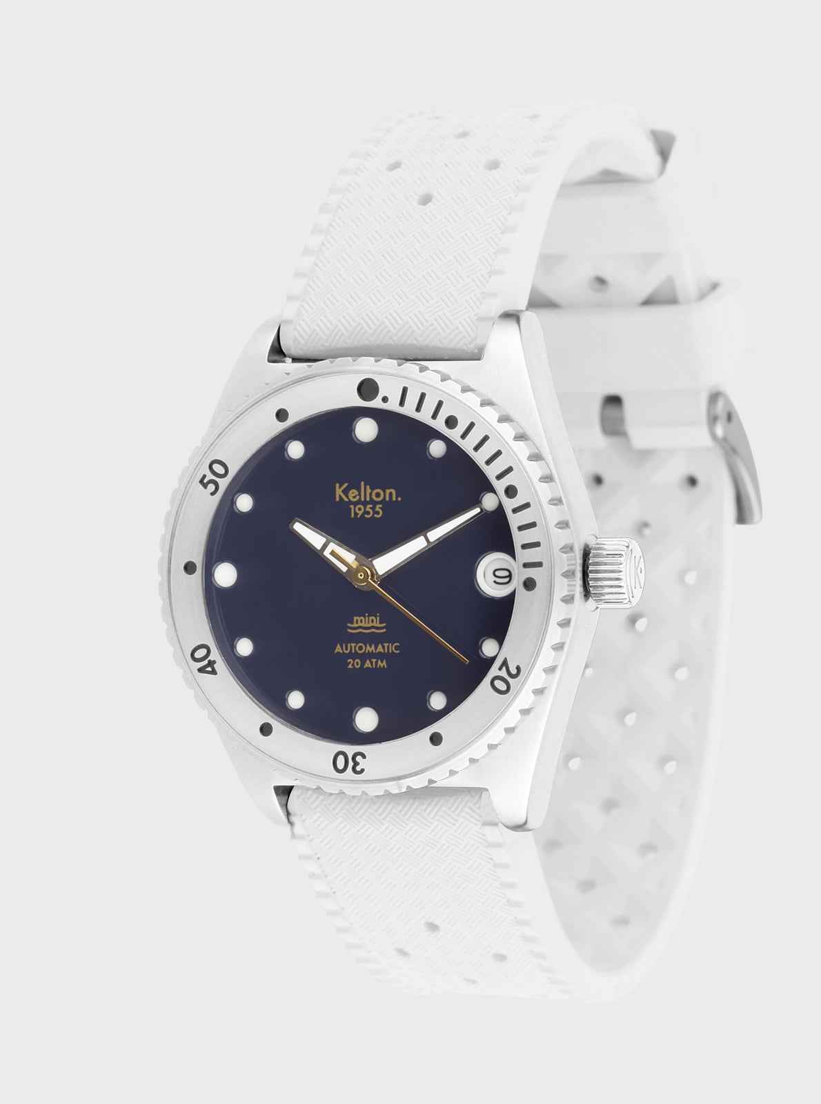 montre-kelton-1955-mini-tropic-navy-plong-e-20-atm-34-mm image 3