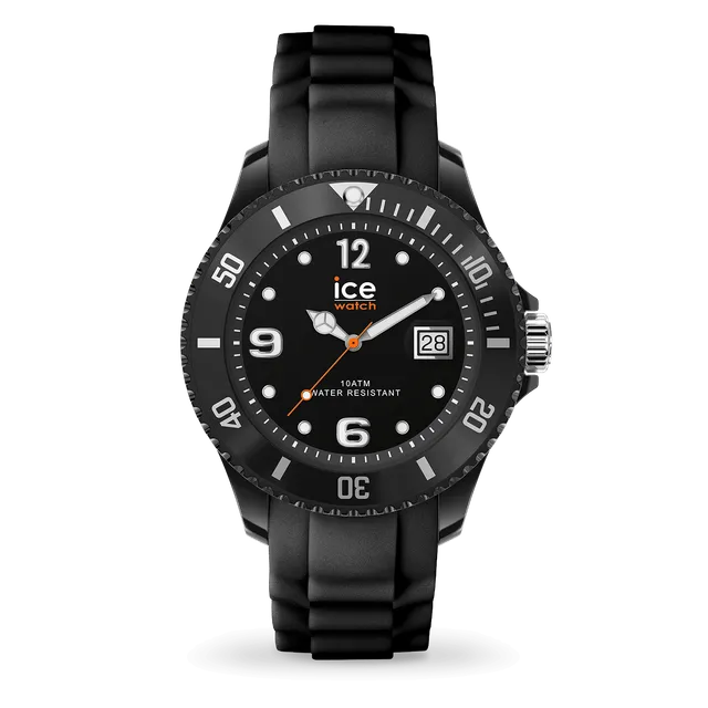 ice-watch-ice-forever-black-montre-noire-silicone-dateur image 1