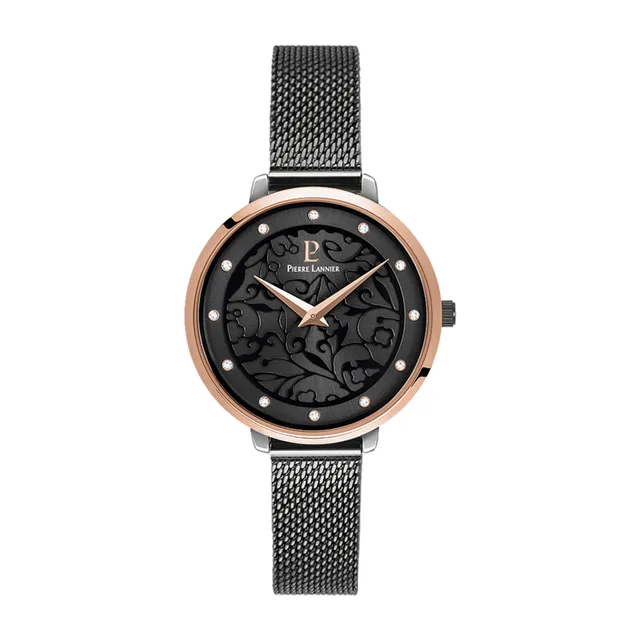 pierre-lannier-045l988-montre-femme-quartz-acier-inoxydable image 1