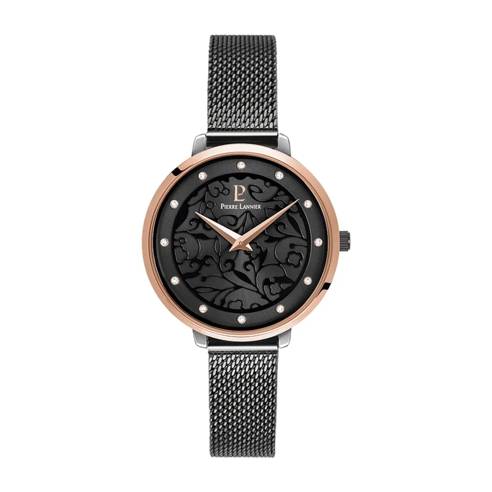 pierre-lannier-045l988-montre-femme-quartz-acier-inoxydable image 1