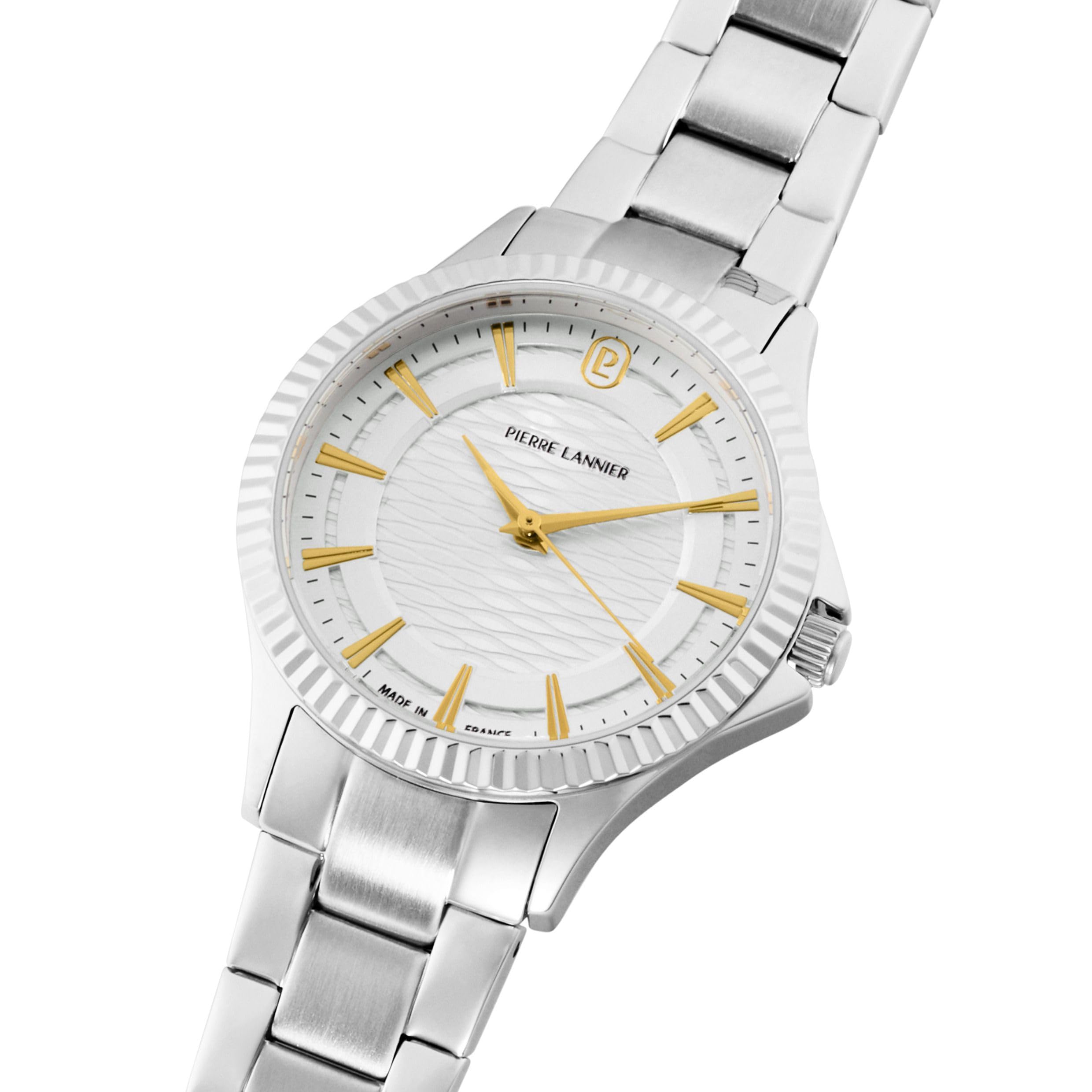 pierre-lannier-m-tropolitain-montre-quartz-33-mm-acier-inoxydable-5-atm image 3