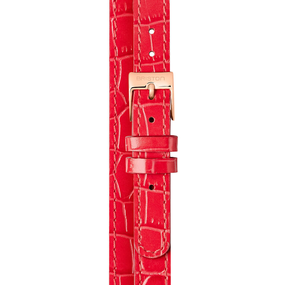 briston-bracelet-cuir-luxury-12-mm-fuchsia-double-simple-tour-clubmaster-lady image 3