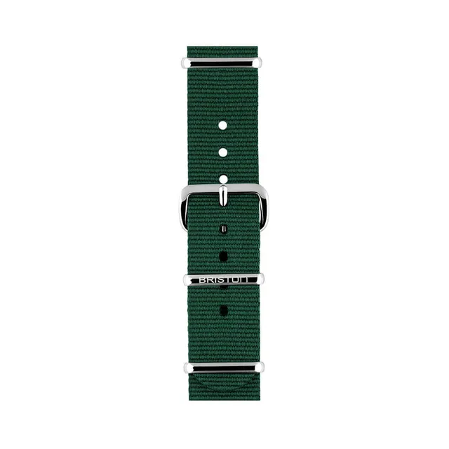 briston-bracelet-type-nato-vert-anglais-18-mm image 1
