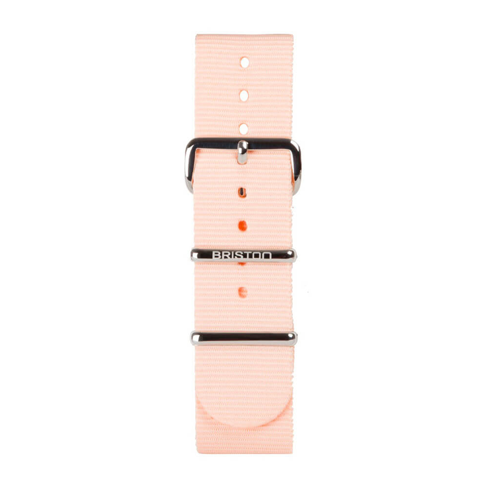 briston-clubmaster-classic-bracelet-nato-20-mm-rose-poudr image 1