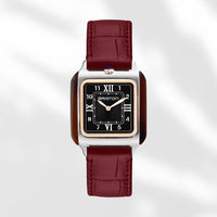 briston-bracelet-cuir-luxury-18-mm-bordeaux-mat-2 image 2