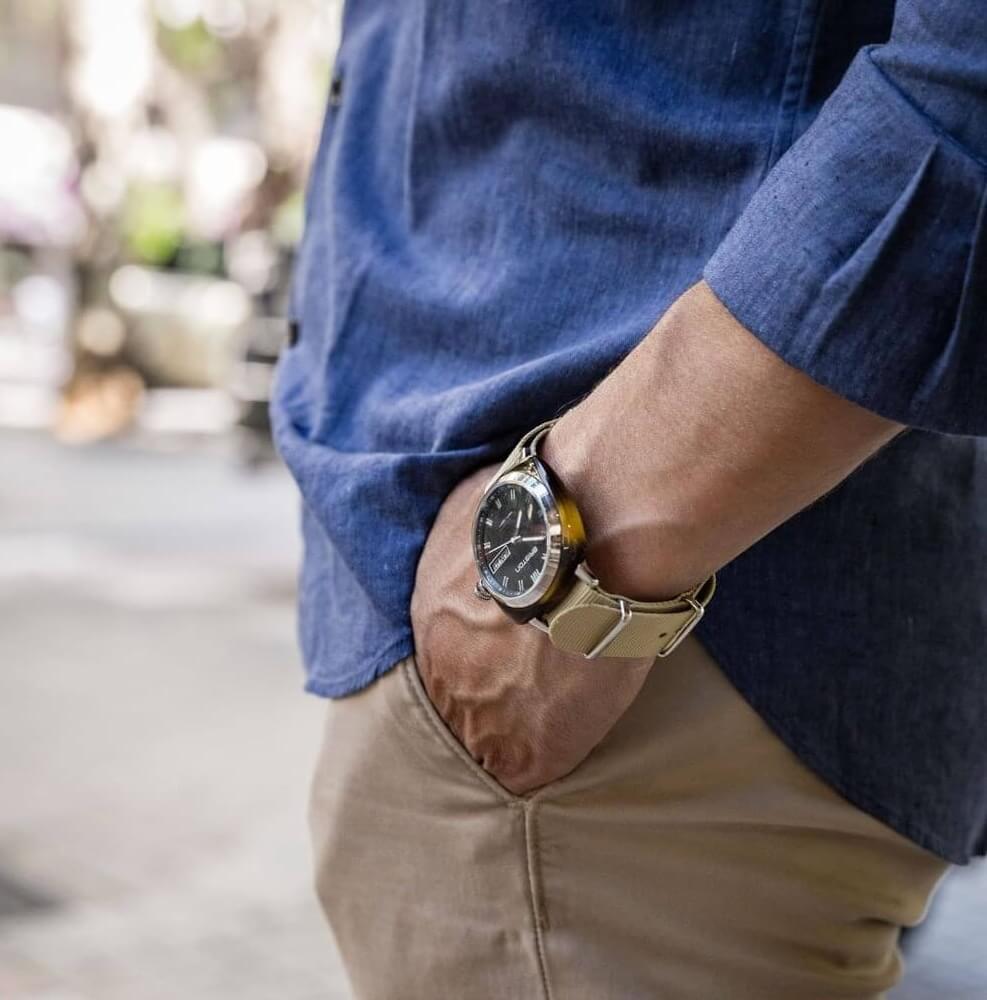 briston-montre-clubmaster-sport-hms-42-mm-noir image 2