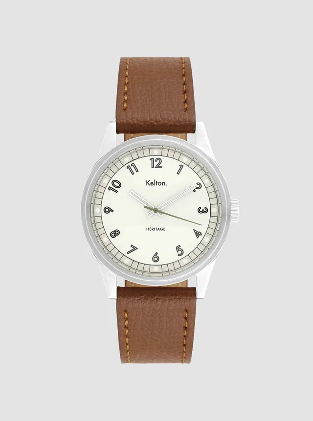 kelton-h-ritage-blanche-montre-38-mm image 1