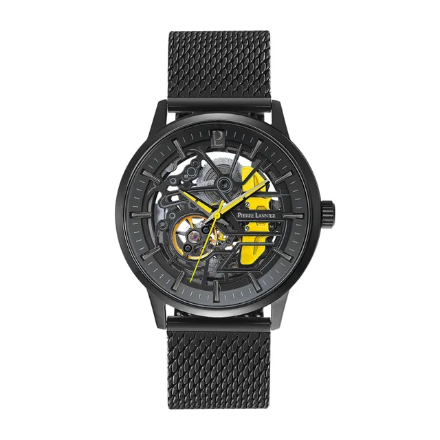 pierre-lannier-paddock-montre-automatique-43-mm-acier-5-atm image 1