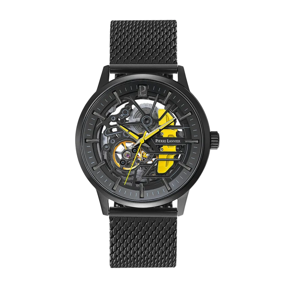 pierre-lannier-paddock-montre-automatique-43-mm-acier-5-atm image 1
