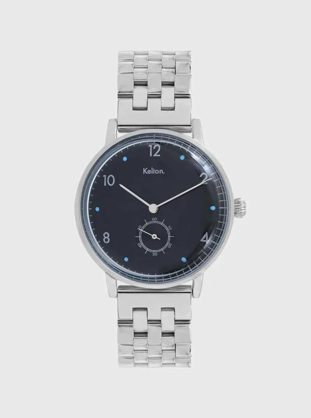 kelton-villa-black-silver-montre-fran-aise image 1