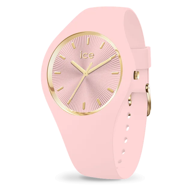 ice-watch-ice-champagne-soft-pink-montre-femme-rose-poudr-et-dor image 1