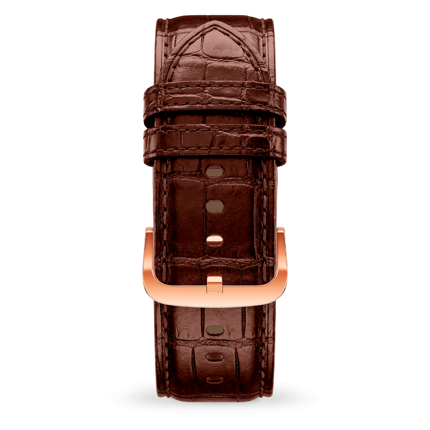ice-watch-band-leather-22mm-marron-croco-taille-l-pour-ice-smart-tks-2-0 image 1
