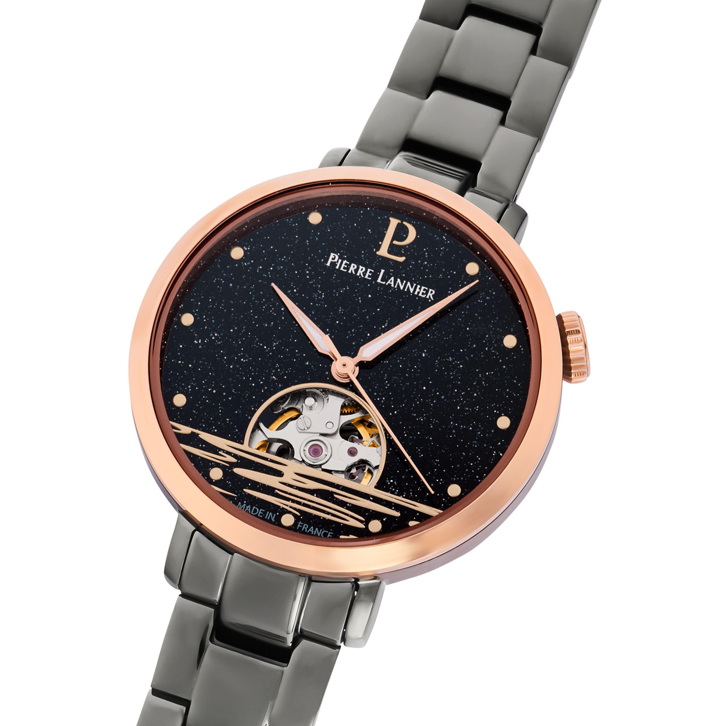 pierre-lannier-australe-montre-automatique-35-mm-acier-3-atm image 3