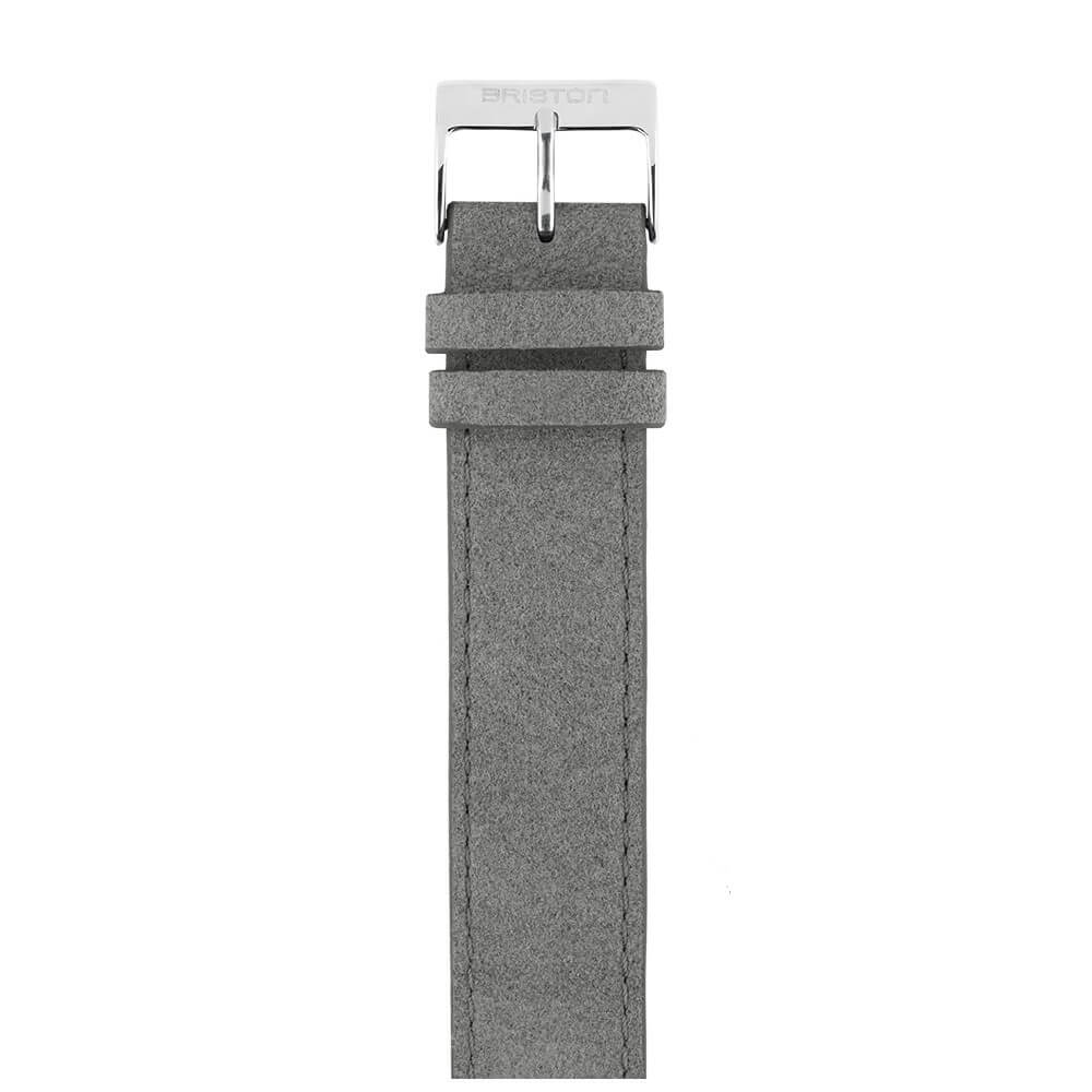 briston-bracelet-su-de-18-mm-gris-clair-cuir image 1