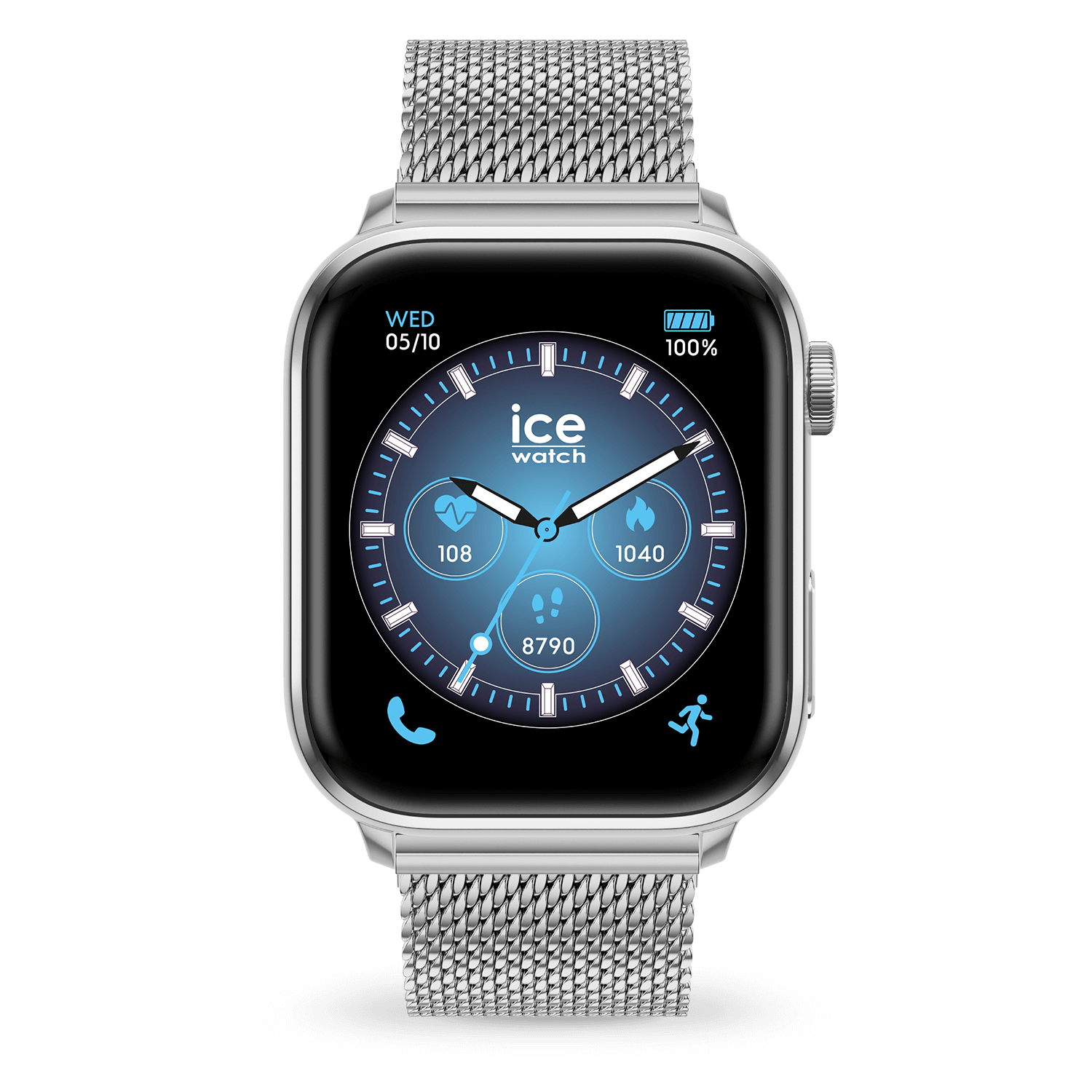 ice-watch-ice-smart-3-0-rectangulaire-1-78-amoled-gps-montre-connect-e image 1