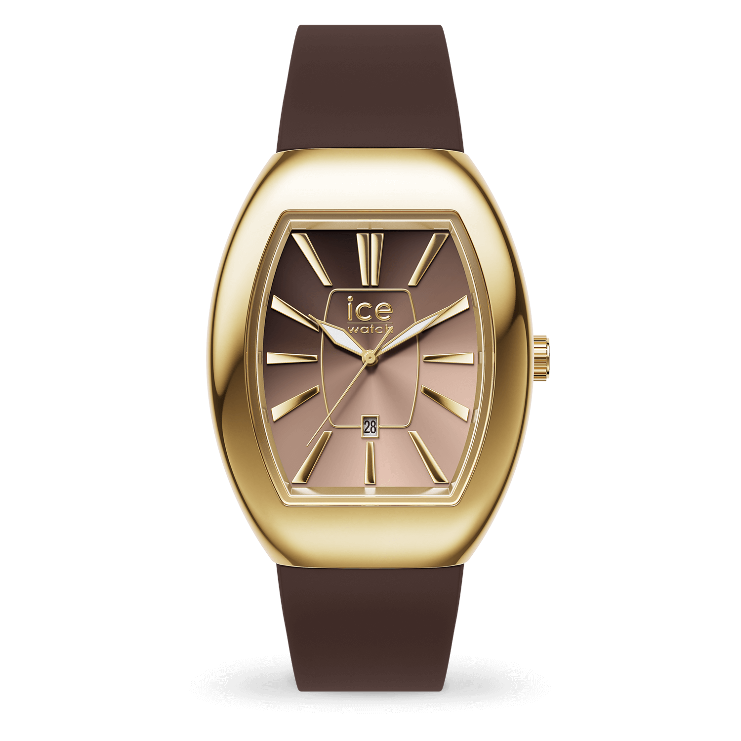 ice-watch-ice-dome-metal-chocolate-montre-femme-d-grad-avec-dateur image 1