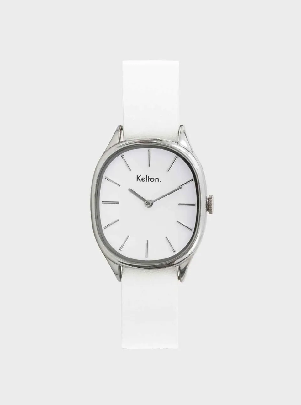 kelton-colorama-blanche-montre-ovale-interchangeable image 1
