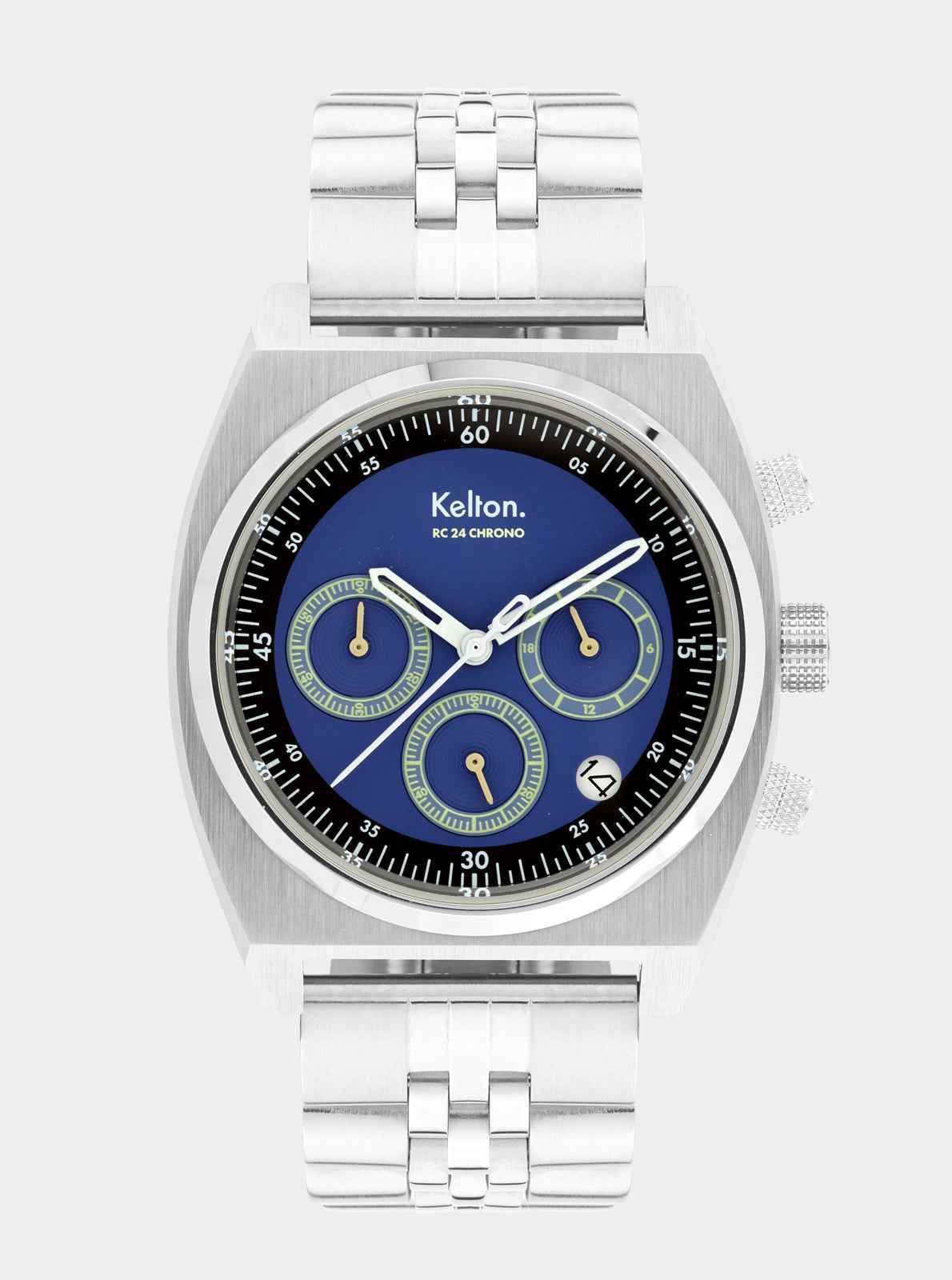 kelton-rc24-chrono-m-ca-quartz-bleu-bracelet-jubilee-acier image 1
