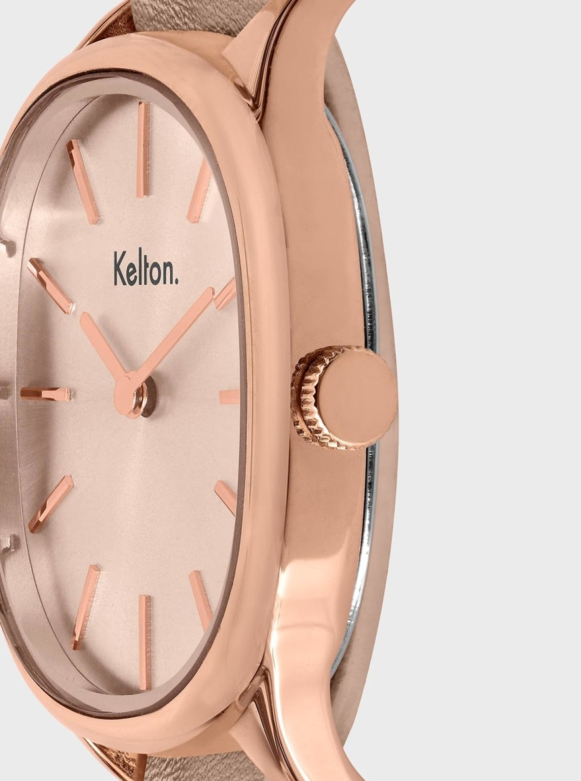 kelton-colorama-or-rose-montre-ovale-interchangeable image 3