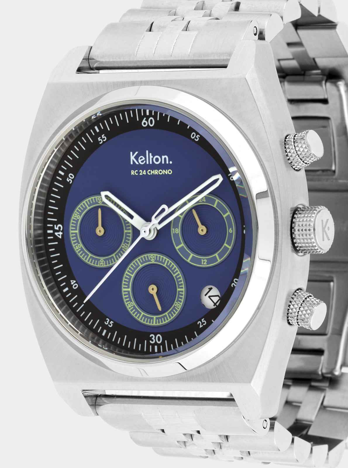 kelton-rc24-chrono-m-ca-quartz-bleu-bracelet-jubilee-acier image 5