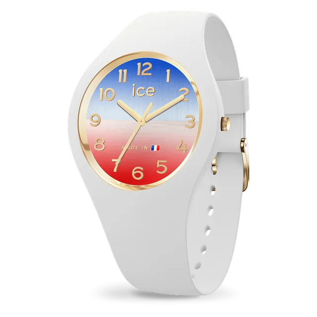 ice-watch-ice-cocorico-horizon-sunset-montre-femme-blanche-dition-limit-e-made-i image 1