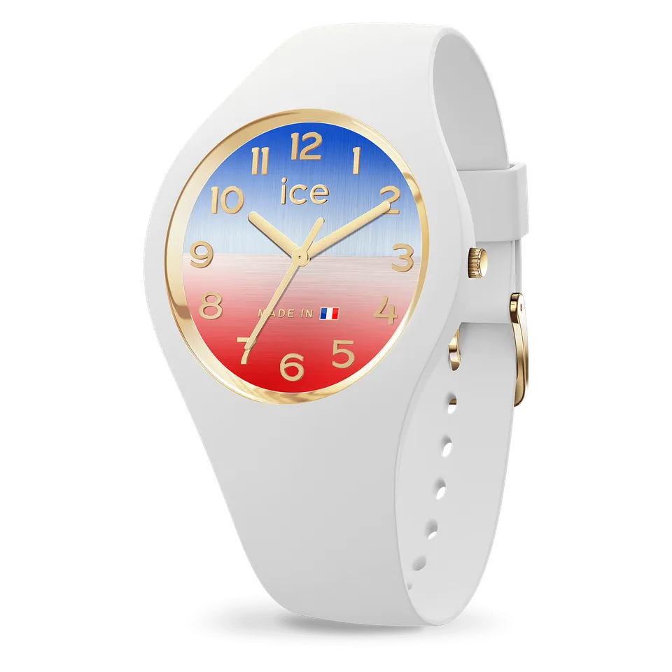 ice-watch-ice-cocorico-horizon-sunset-montre-femme-blanche-dition-limit-e-made-i image 1