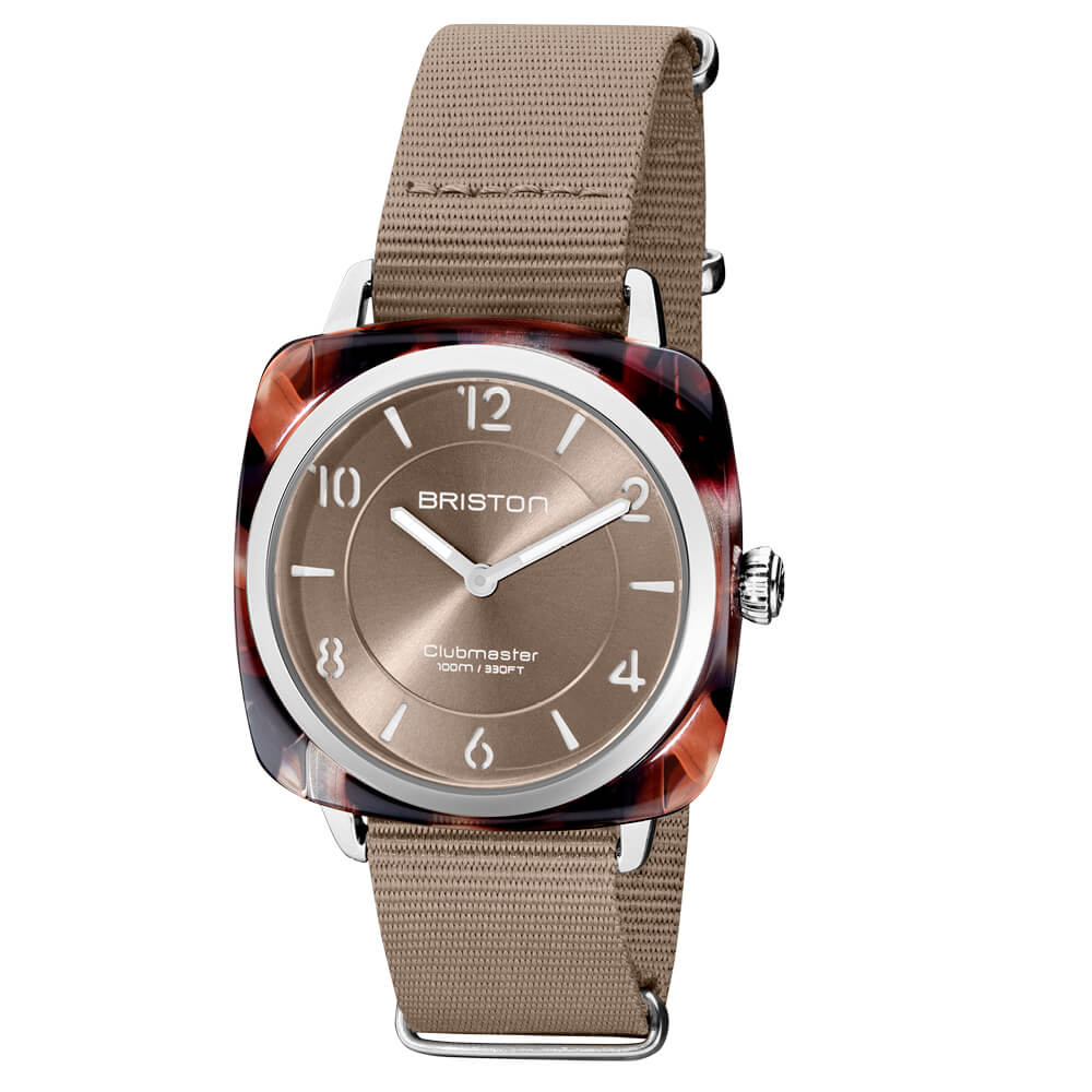 briston-clubmaster-chic-36-mm-gris-taupe-hm image 1