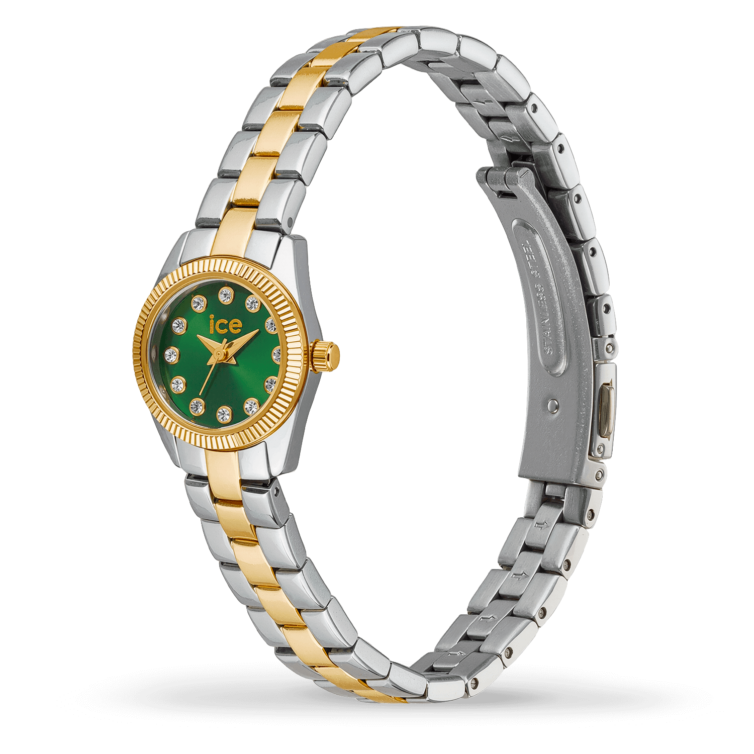 ice-watch-ice-mimi-silver-gold-olive-montre-femme-m-tal-ultra-fine image 2