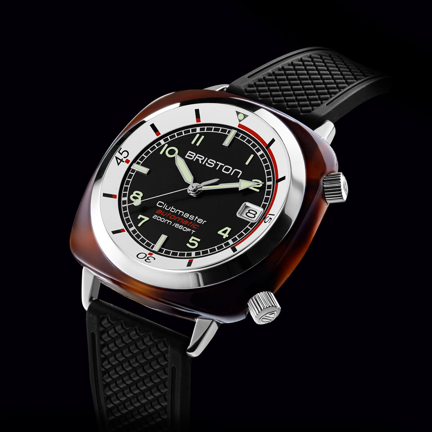briston-clubmaster-legend-compressor-automatique-42-mm-noir image 5