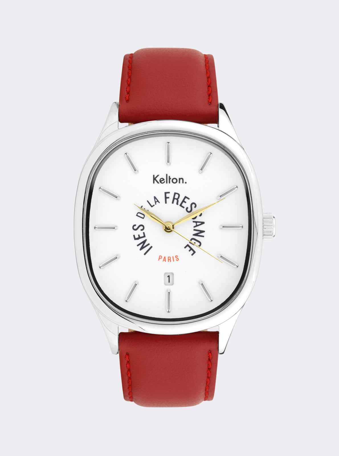 kelton-grande-colorama-rouge-x-ines-de-la-fressange-coffret-montre image 2