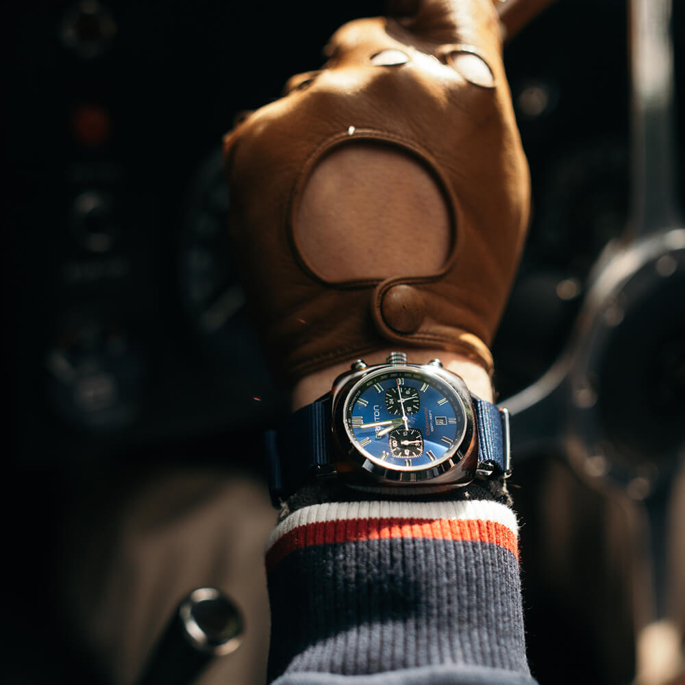briston-clubmaster-sport-chrono-quartz-42-mm-bleu-marine image 5
