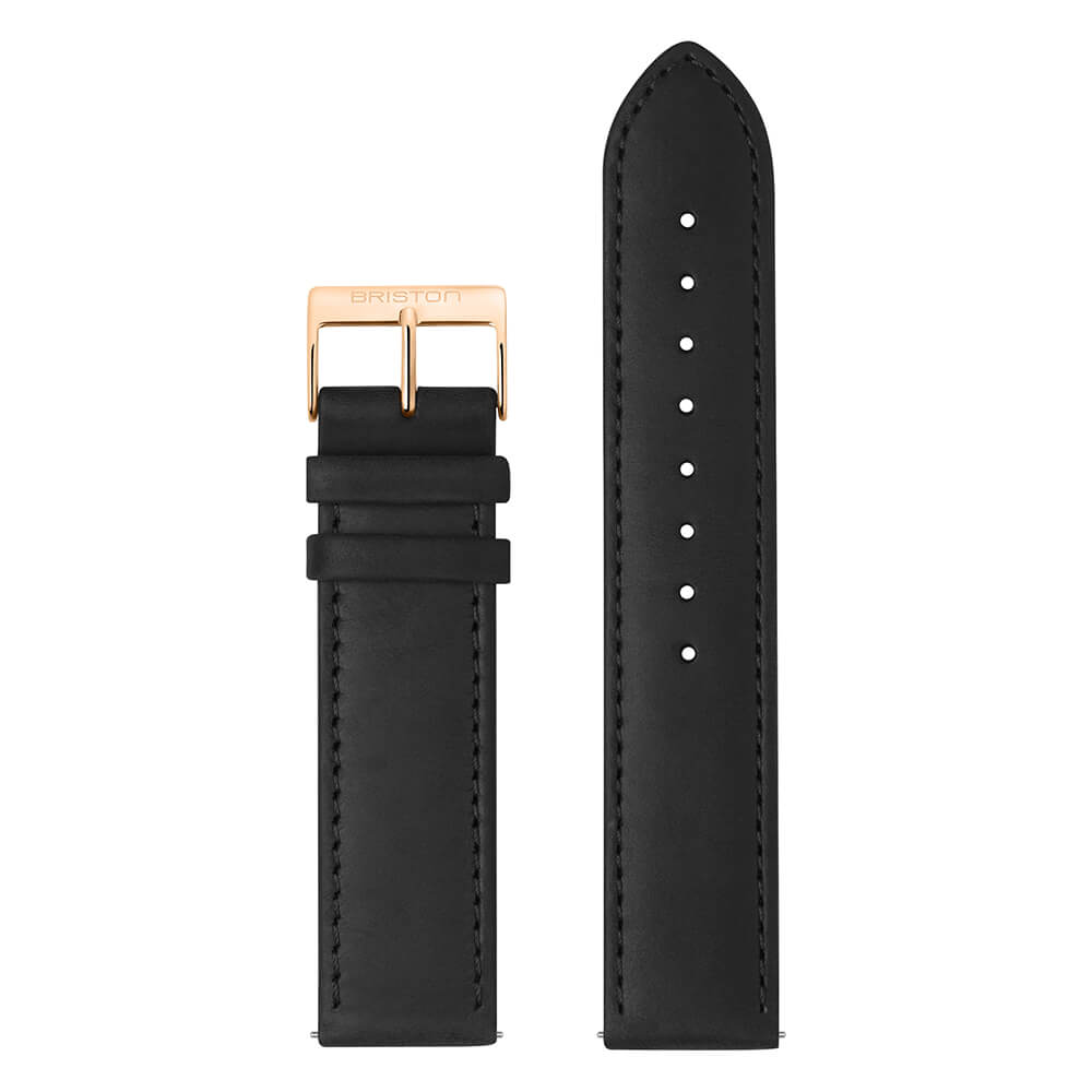 briston-bracelet-cuir-vintage-20-mm-noir-mat image 2