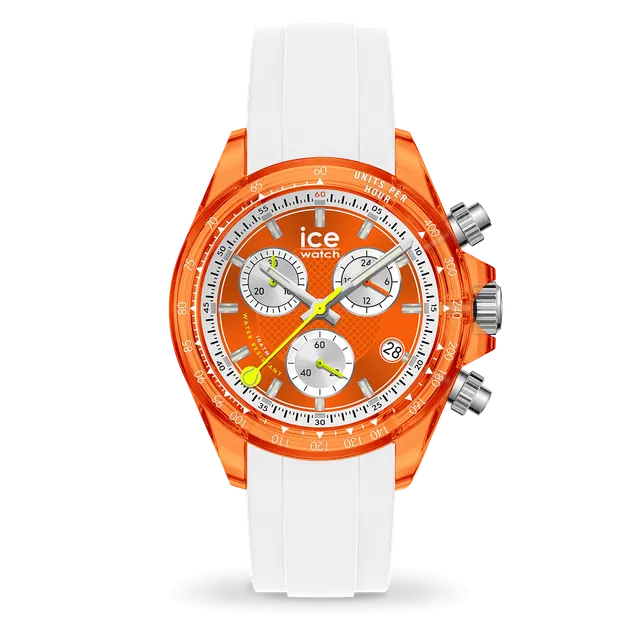 ice-watch-ice-tennis-bewatch-white-orange-chronographe-homme-silicone image 1