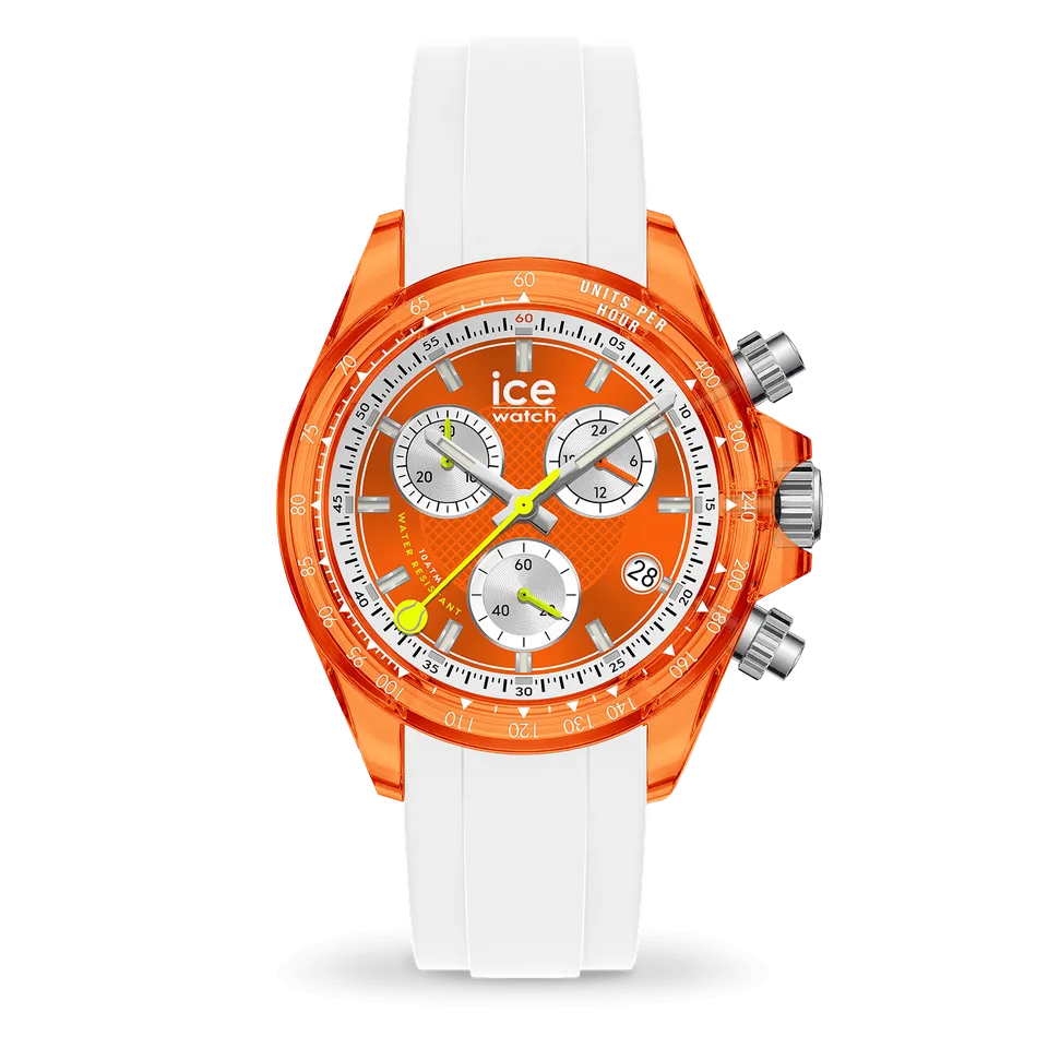 ice-watch-ice-tennis-bewatch-white-orange-chronographe-homme-silicone image 1