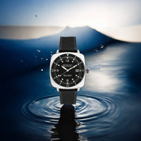 briston-clubmaster-legend-diver-automatique-40-mm-noir-acier-fkm image 2