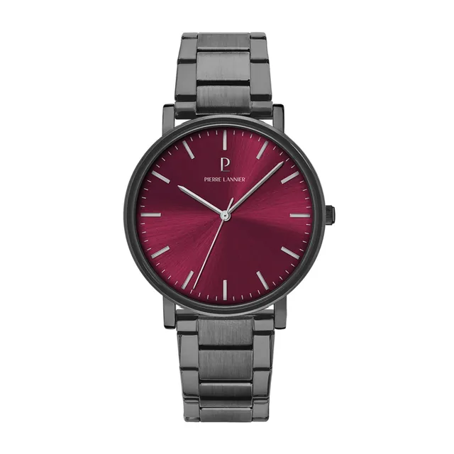 pierre-lannier-essential-montre-homme-quartz-acier-inoxydable-40-5-mm-5-atm-2 image 1