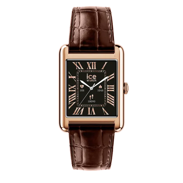 ice-watch-ice-smart-tks-2-0-montre-connect-e-rectangulaire-1-41-rose-gold-brown image 1