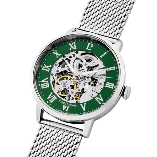 pierre-lannier-automatic-montre-automatique-42-mm-acier-inoxydable image 7