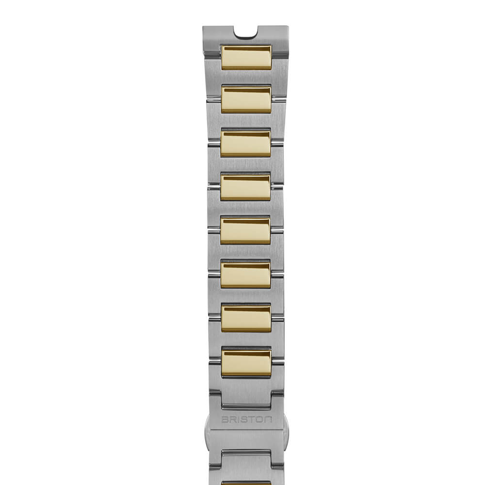 briston-bracelet-acier-kennedy-medium-18-mm-bicolore-or-jaune image 3