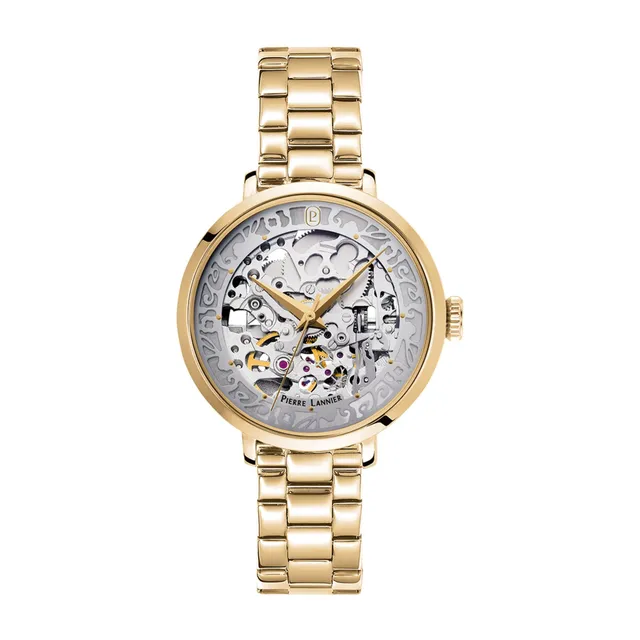 pierre-lannier-automatic-montre-automatique-35-mm-acier-inoxydable-5-atm image 1