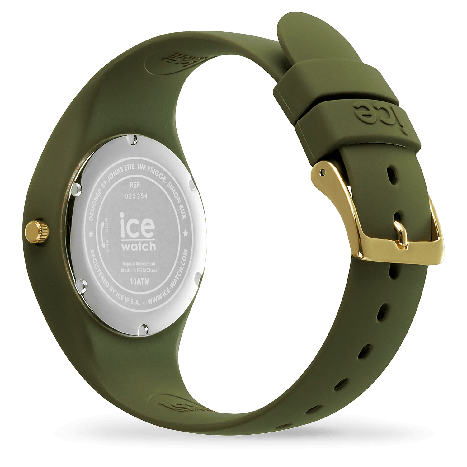 ice-watch-ice-champagne-olive-green-montre-femme-vert-olive-et-dor image 4
