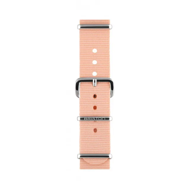 briston-clubmaster-classic-bracelet-nato-18-mm-rose-poudr image 1